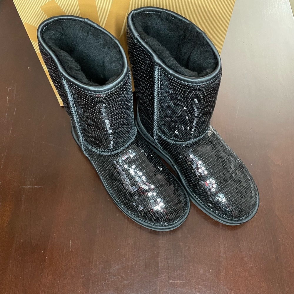 UGG Sequin Sparkle Short Boots